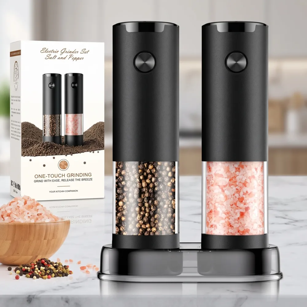 Electric Salt and Pepper Grinder Set Review: The Best Kitchen Upgrade?